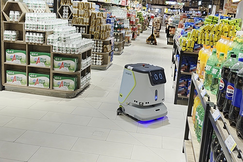 supermarket clean