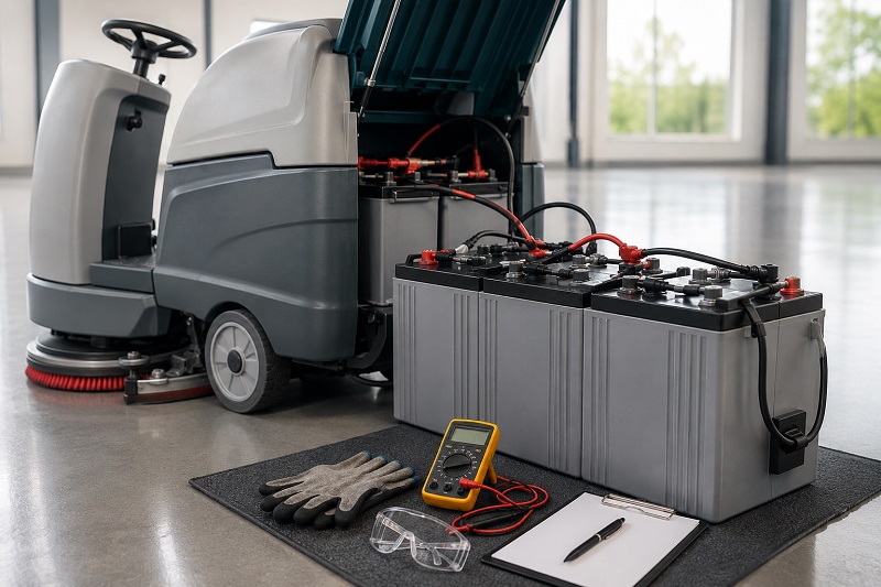 Floor Scrubber Battery Maintenance: Extend Battery Life and Reduce Replacement Costs
