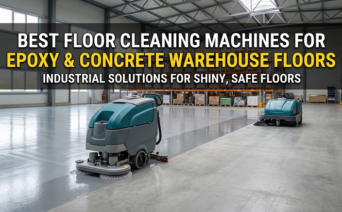Best Floor Cleaning Machines for Epoxy and Concrete Warehouse Floors