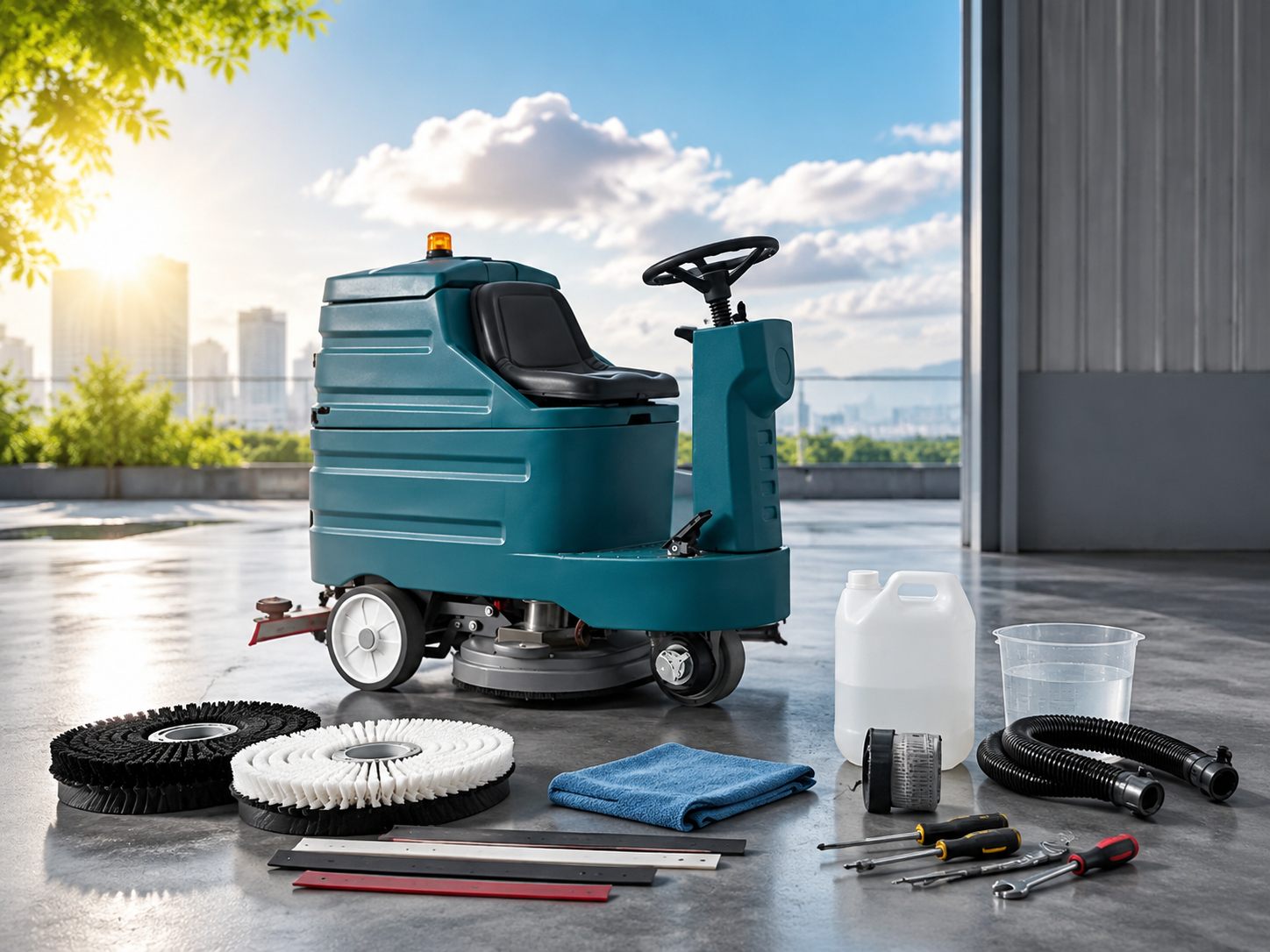 Summer Floor Scrubber Maintenance Guide: 5 Essential Tips to Keep Your Machine Running at Peak Performance